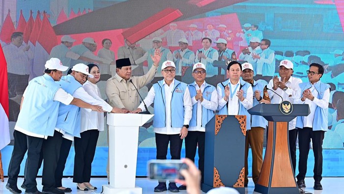 Prabowo resmikan Kopdes Merah Putih.