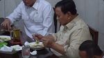 Momen Hangat Prabowo, Jokowi, dan Gibran Saat Makan di Bakmi Jowo Bu Citro