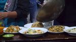 Momen Hangat Prabowo, Jokowi, dan Gibran Saat Makan di Bakmi Jowo Bu Citro