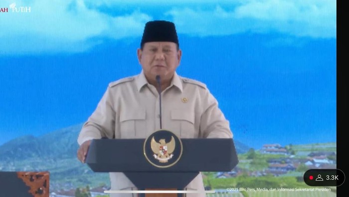 Presiden Prabowo Subianto.