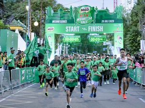 Ribuan Pelari Hijaukan Medan di Akhir Pekan