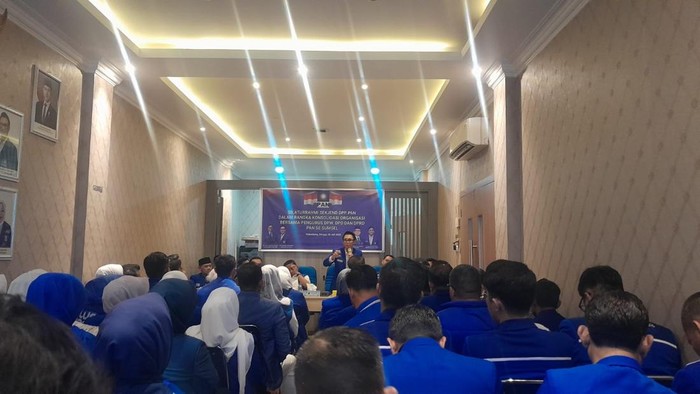 Sekjen DPP Partai Amanat Nasional (PAN) Eko Hendro Purnomo konsuludasi ke DPW PAN Sumsel