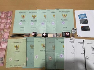Sindikat Pemalsuan Sertifikat Tanah di Siak Dibongkar, 3 Orang Ditangkap