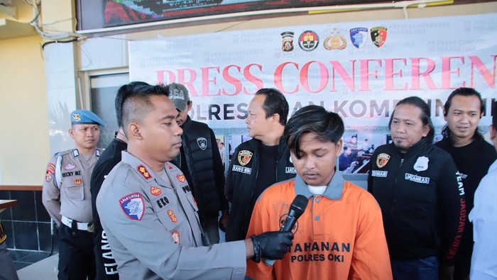 Tampang pelaku pembunuhan wanita yang ditemukan tertutup karung di OKI