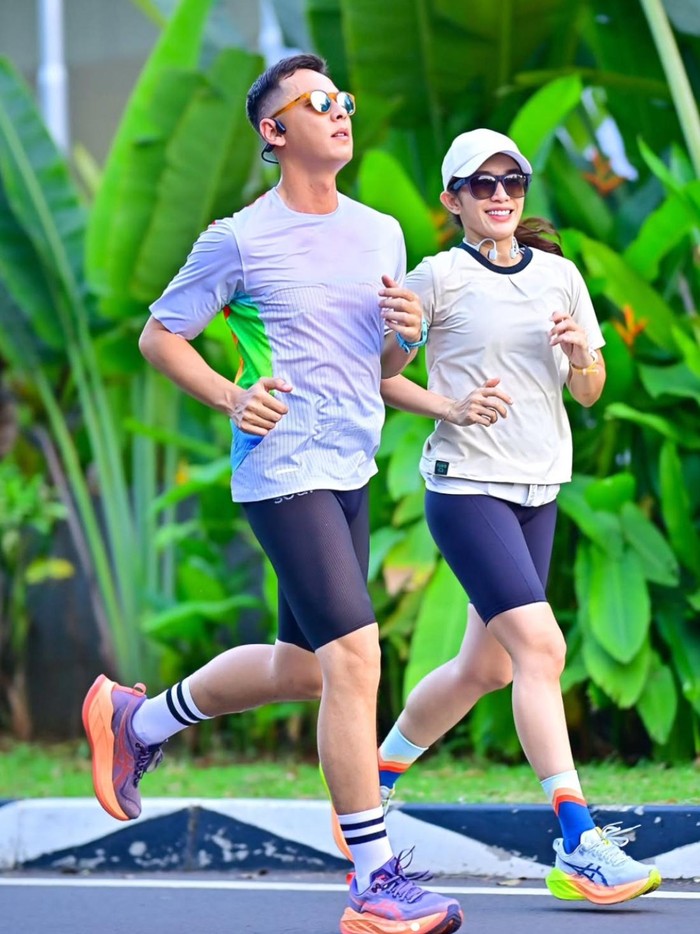 Andhika Pratama doyan lari Andhika Pratama dalam Instagram miliknya.