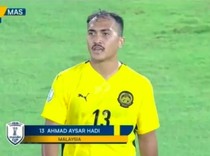 Heboh Umur Pemain Timnas Malaysia U-23 Aysar Hadi Dipertanyakan