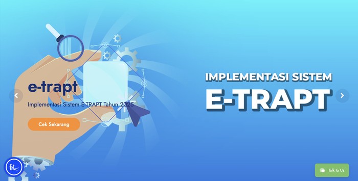 Lewat Badan Pendapatan Daerah (Bapenda), sistem baru bernama E-TRAPT (Electronic Transaction Perporation Agent) resmi diluncurkan sebagai bagian dari transformasi digital perpajakan daerah.
