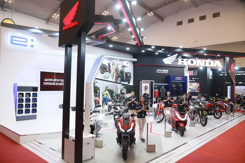 Booth Astra Honda Motor (AHM) di GIIAS 2025