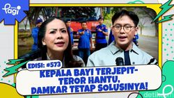 Kepala Bayi Terjepit-Teror Hantu, Damkar Tetap Solusinya!