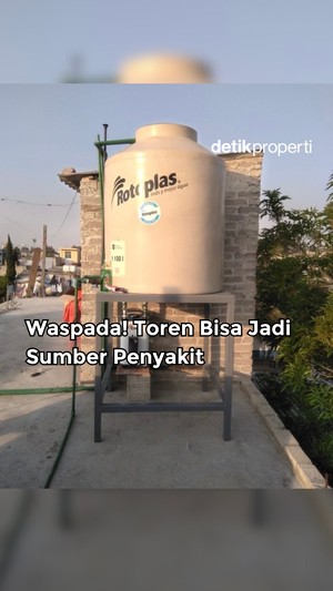 Video: Waspada! Toren Bisa Jadi Sumber Penyakit