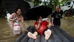 Filipina Dikepung Banjir, Cainta Jadi Titik Terparah