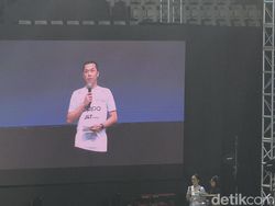 Aksi Para Legenda Bulutangkis RI di Fun Match Oppo