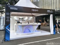 Aksi Para Legenda Bulutangkis RI di Fun Match Oppo