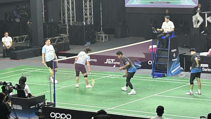 Fun Match OPPO 2025 Alan Budikusuma/Susy Susanti vs Tontowi Ahmad/Liliyana Natsir