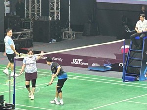 Senangnya Tontowi, Tegangnya Liliyana Natsir