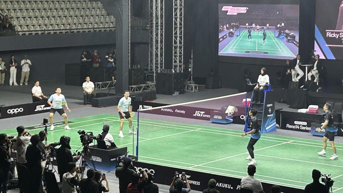 Fun Match OPPO 2025: Candra Wijaya/Taufik Hidayat vs Ricky Soebagdja/Tontowi Ahmad