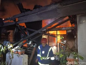 3 Rumah di Rappocini Makassar Terbakar Diduga gegara Lilin