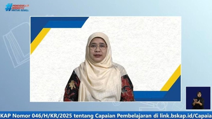 Kepala Pusat Kurikulum dan Pembelajaran, Kemendikdasmen Laksmi Dewi