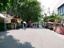 PKL-Parkir Liar di Samping PS Mall Palembang Kembali Marak Usai Ditertibkan