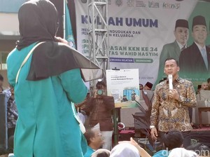 Menteri Wihaji Minta Mahasiswa Unwahas Bantu Kembangkan Kopdes Merah Putih