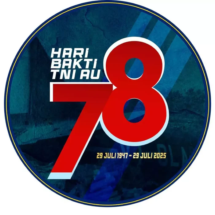 Logo Hari Bakti ke-78 TNI AU