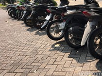 Fenomena Motor Tanpa Pelat Nomor Belakang, Ini Ancaman Sanksinya