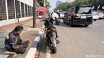 Marak Pemotor Tanpa Pelat Belakang di Jakarta
