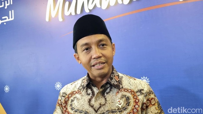 Menhut RI, Raja Juli Antoni, di Kantor PP Muhammadiyah, Kota Jogja, Selasa (22/7/2025).