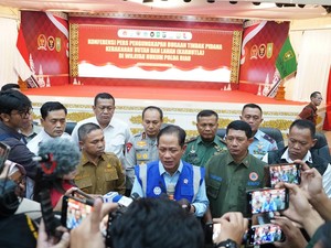 900 Ha Lahan di Riau Terbakar, Polri-TNI Diminta Maksimalkan Operasi Darat