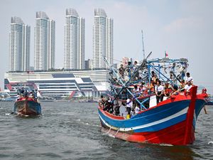 Nelayan Muara Angke Gelar Nadran, Budaya Syukur kepada Laut