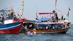 Nelayan Muara Angke Gelar Nadran, Budaya Syukur kepada Laut