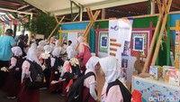 Gogot juga menyebut, di Festival Anak Indonesia Hebat juga menyiapkan booth, eksibisi, pameran, dan inovasi-inovasi pembelajaran yang disiapkan oleh mitra Kemendikdasmen. Foto: (Devita Savitri/detikcom)