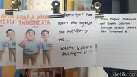 Terdapat 22 lembaga yang membuka pameran, dari UNICEF, Tanoto Foundation, Inovasi, dan beberapa lembaga pendidikan dari SD, SMP, SMA, dan SMK. Foto: (Devita Savitri/detikcom)