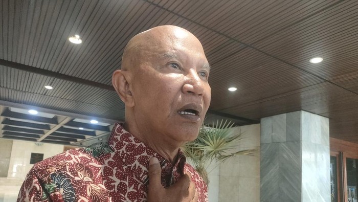 Ketua DPP PDIP, Said Abdullah, di kompleks parlemen, Senayan, Jakarta Pusat, Selasa (22/7/2025).