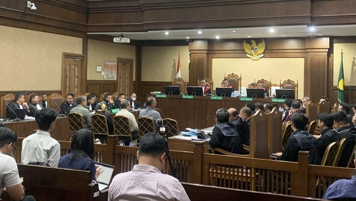 Sidang kasus korupsi impor gula (Mulia/detikcom)