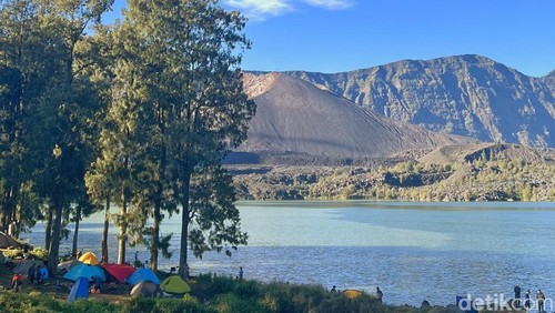 Suasana di Gunung Rinjani.