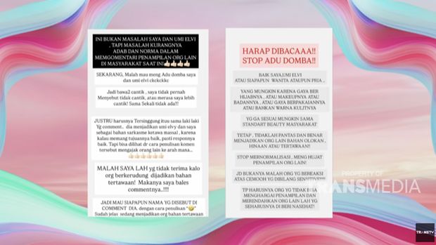 Penjelasan Tasyi Athasyia