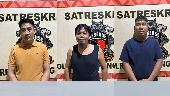 Tiga pria di Lampung Utara ngaku wartawan peras pemilik toko berujung ditangkap