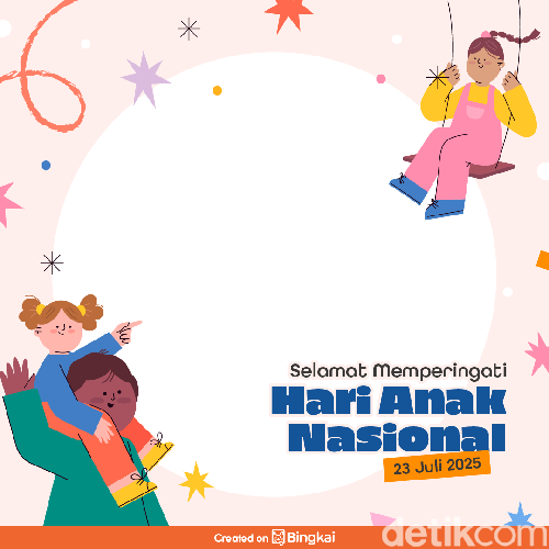 Twibbon Hari Anak Nasional 2025