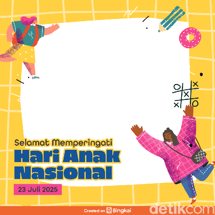 Twibbon Hari Anak Nasional 2025