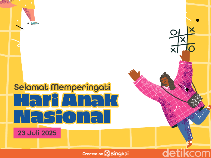 Twibbon Hari Anak Nasional 2025