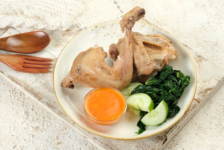 resep ayam pop khas Padang