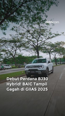 Debut Perdana BJ30 Hybrid! BAIC Tampil Gagah di GIIAS 2025