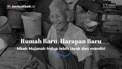 Renovasi Rumah, Mbah Mujanah Tak Lagi Sengsara
