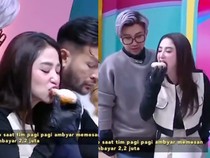 Cicip Donat Pinkan Mambo, Dewi Persik: Enak Kayak Roti Cakwe