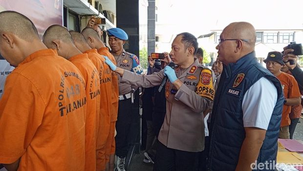 Polisi meringkus komplotan curanmor di Sumedang.