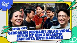 Gebrakan Perbaiki Jalan Viral, Ketua RT Gen Z Dilantik Jadi Duta Anti Narkoba