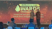 Gubernur Luthfi Jadi Tokoh Pemimpin Kolaboratif Pilihan detikJateng-Jogja Awards