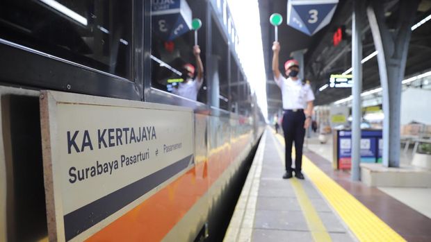 Ilustrasi KA Kertajaya. (Dok. KAI)