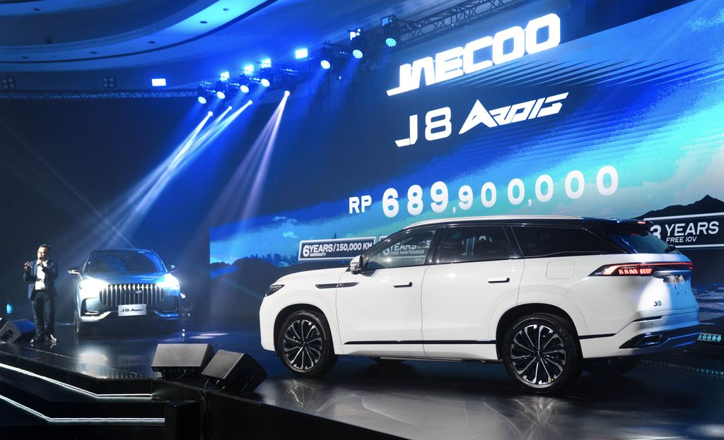 Jaecoo merilis J8 ARDIS di GIIAS2025. (Dok Jaecoo)